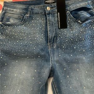 Rockstar Original super stacked Diamond jeans